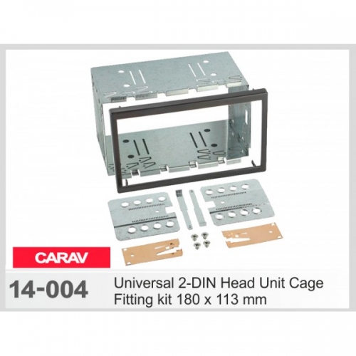 Перехідна рамка Carav Universal 2-DIN (14-004) № Фото 1