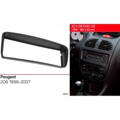 Перехідна рамка ACV Peugeot 206 1998-2007 (281040-03)