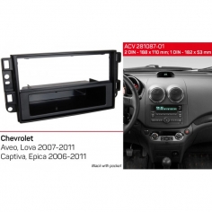 Перехідна рамка ACV Chevrolet Aveo, Captiva, Epica (281087-01)