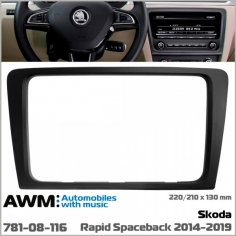 Перехідна рамка AWM Skoda Rapid Spaceback (781-08-116)