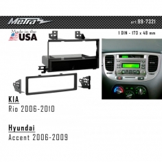 Перехідна рамка Metra Hyundai Accent/Kia Rio 2006-2010 (99-7321)