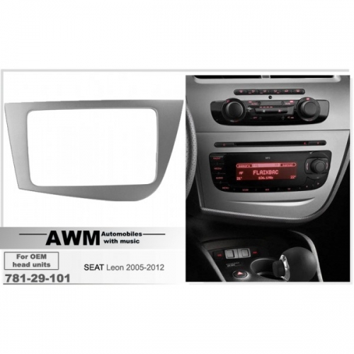 Перехідна рамка AWM Seat Leon (781-29-101) № Фото 1
