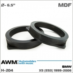 Проставки під динаміки AWM H-204BMW (X5 E53)