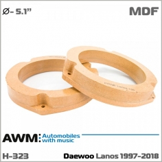 Проставки под динамики AWM H-323 (Daewoo Lanos)