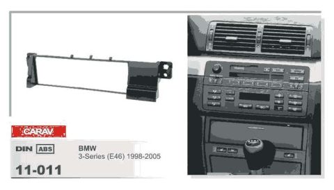 Переходная рамка Carav BMW 3 серии 1998-2005 (11-011)