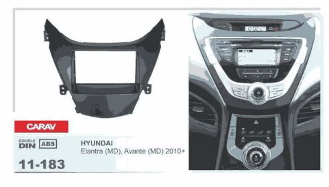 Переходная рамка Carav Hyundai 2011-2013 (11-183)