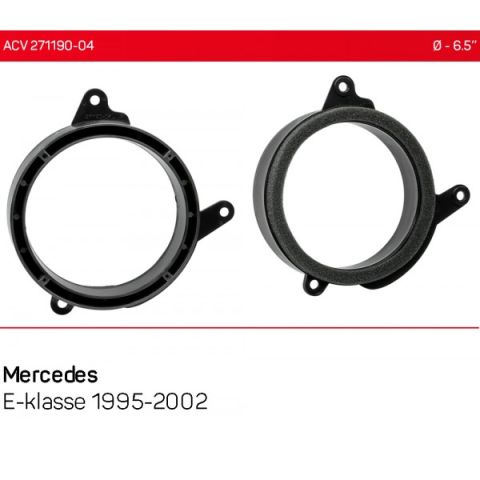 Прокладки под динамики ACV Mercedes E-класс (W210, S208) 1995-2002 (271190-04)