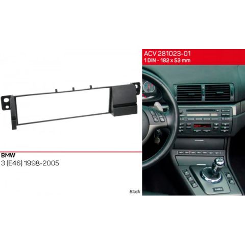 Переходная рамка ACV BMW 3 1998-2005 (281023-01)
