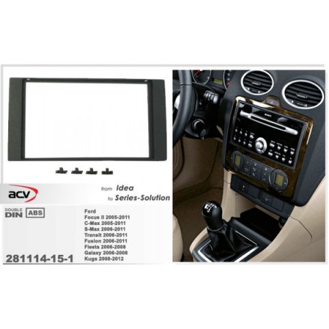 Переходная рамка ACV Ford Rubber-Touch (291114-15-1)