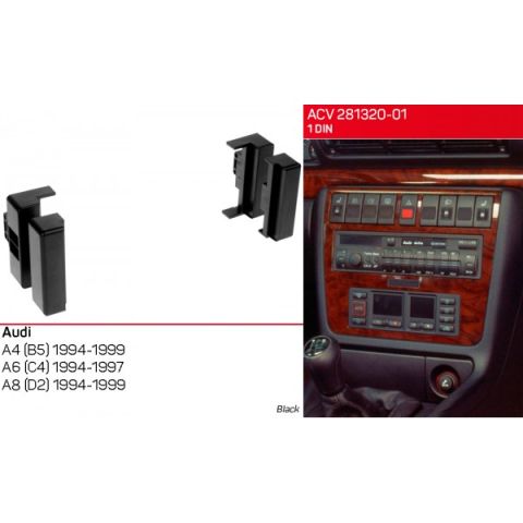 Переходная рамка ACV Audi A4/A6/A8 (281320-01)