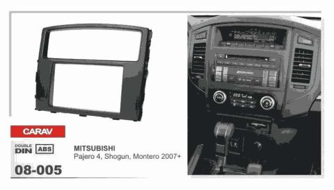 Переходная рамка Carav Mitsubishi Pajero 2007+ (08-005)