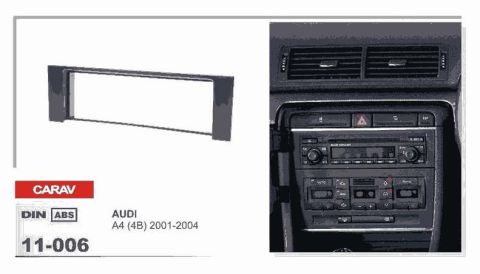 Переходная рамка Carav Audi A4 2000-2006 (11-006)