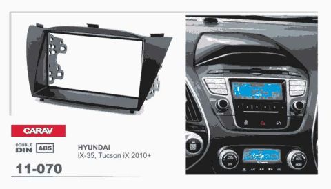 Переходная рамка Carav Hyundai iX-35, Tucson 2010+ (11-070)