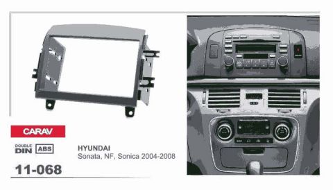 Переходная рамка Carav Hyundai Sonata 2004-2008 (11-068)