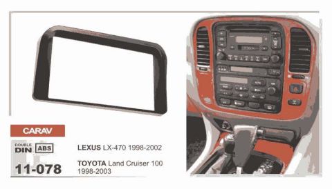 Переходная рамка Carav Lexus, Toyota (11-078)