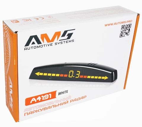 Парктроник AMS A4191 белый
