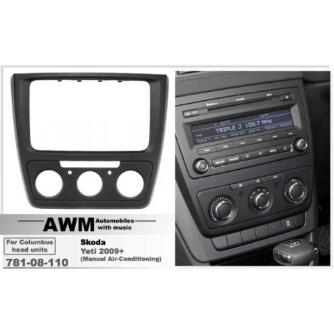 Переходная рамка AWM Skoda Yeti (781-08-110)