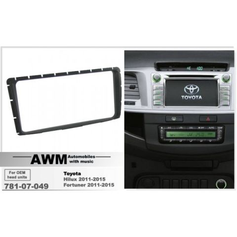 Переходная рамка AWM Toyota Hilux, Fortuner (781-07-049)