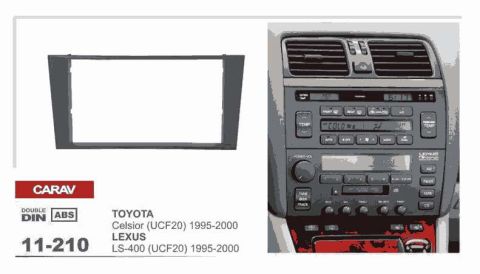 Переходная рамка Carav Lexus LS400 1989-1994 (11-210)