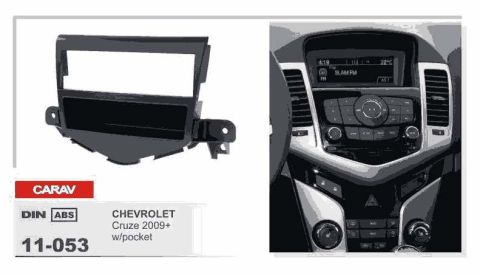 Переходная рамка Carav Chevrolet Cruze 2009-2012 (11-053)