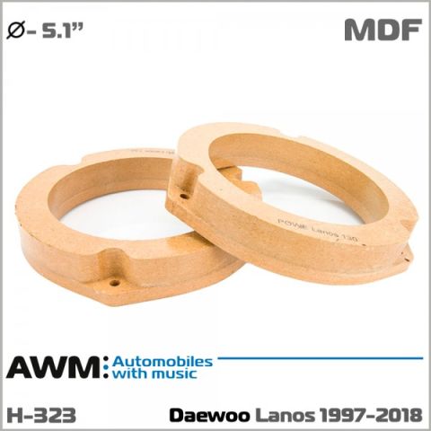 Поставки под динамики AWM H-323 (Daewoo Lanos)