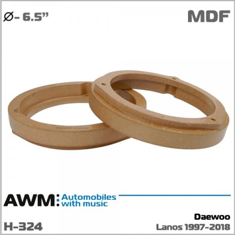 Проставки под динамики AWM H-324 (Daewoo Lanos)