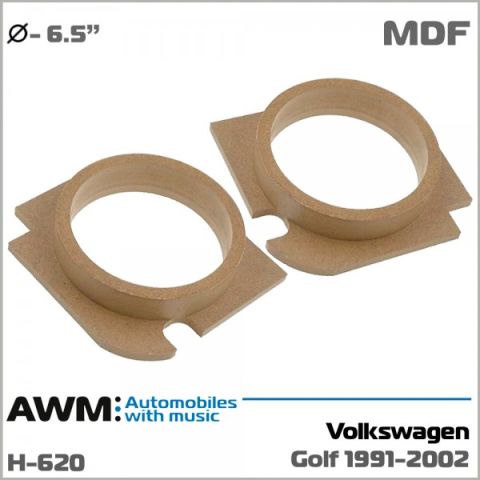 Проставки под динамики AWM H-620VW (Golf 3)