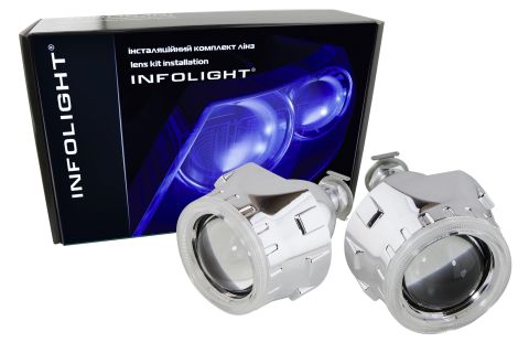 Ксеноновые линзы Infolight G5 (angel eyes)