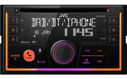 Автомагнитола JVC KW-DB95BT