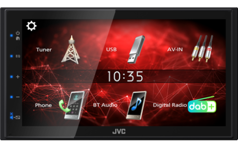 Автомагнитола JVC KW-M27DBT