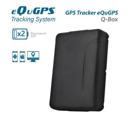 Метка трекер eQuGPS Q-BOX+ 10 000