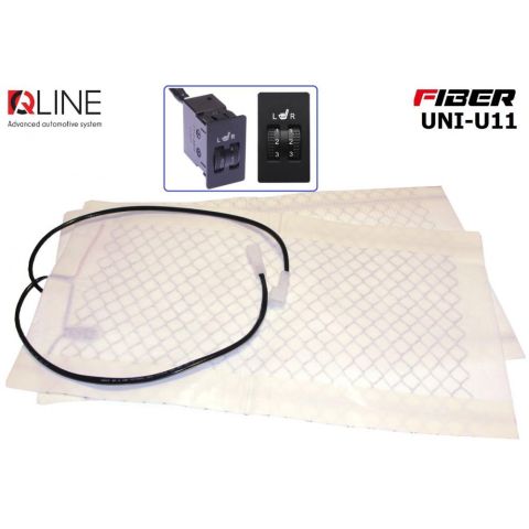 Подогрев QLine Fiber UNI-U11 (2 сиденья)